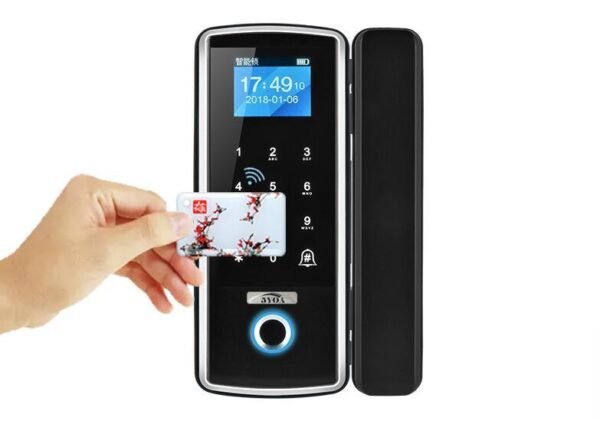 Smart glass door company office fingerprint lock - Image 2