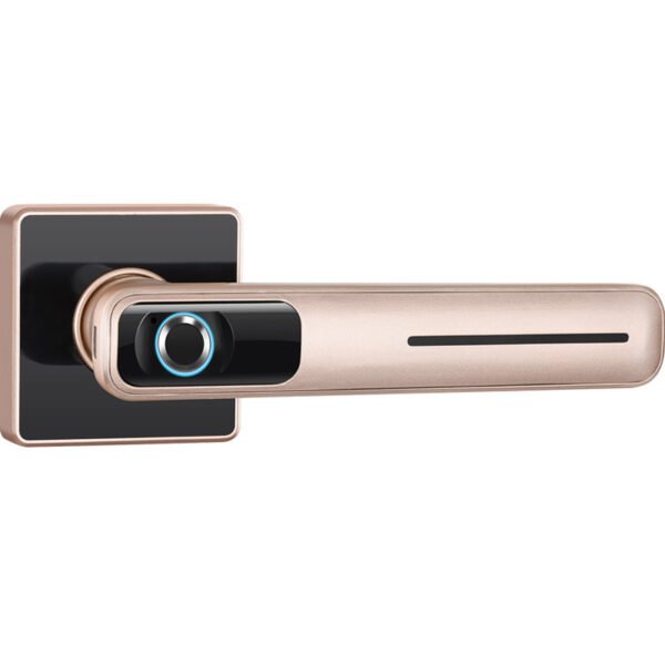 Smart Hand Fingerprint Square Ball Door Lock - Image 3