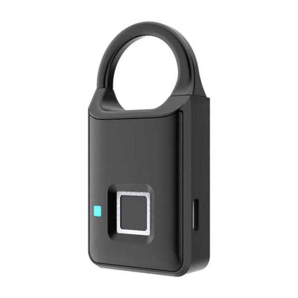 Fingerprint Lock Electronic Smart Padlock Household Locker - Image 5