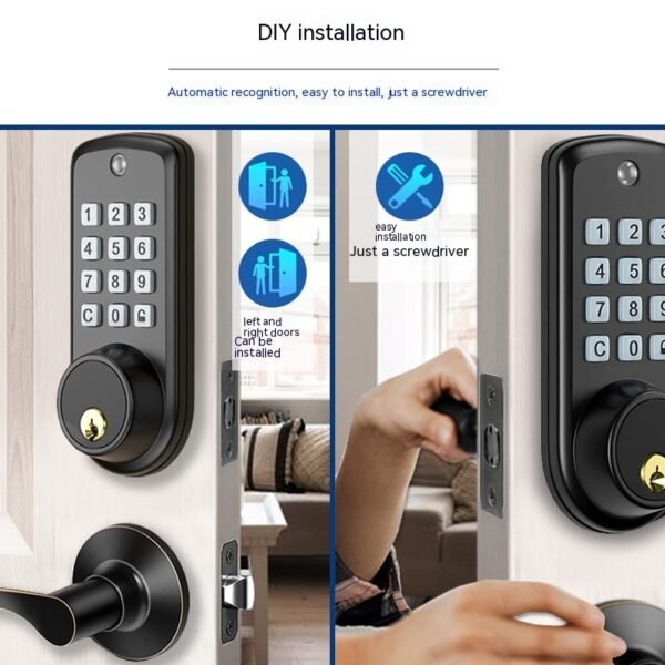 Home Fashion Simple Smart Password Lock - Image 7