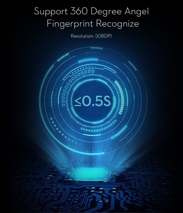 New fingerprint lock smart fingerprint U-shaped lock - Image 9