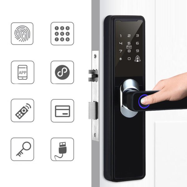 Smart Lock Apartment Hotel Room Interior Door - Image 7