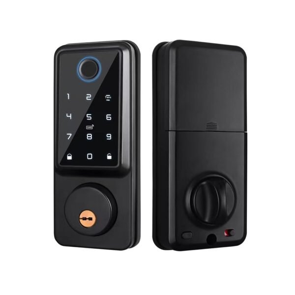 Graffiti Wifi Smart Door Lock Remote Fingerprint Password - Image 4