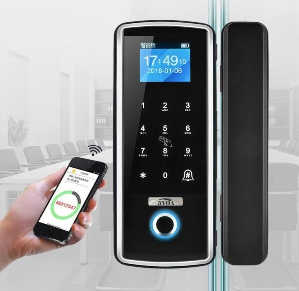 Smart glass door company office fingerprint lock - Image 3