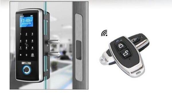 Smart glass door company office fingerprint lock - Image 6