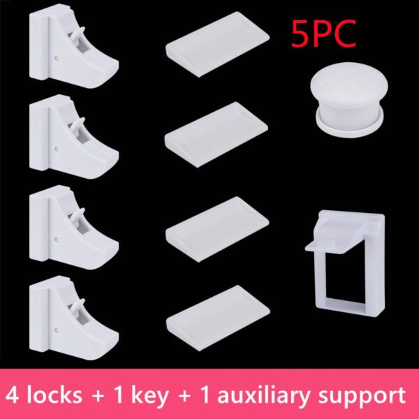 Children's Multifunctional Safety Lock, Drawer Lock, Cabinet Door Lock - Image 10