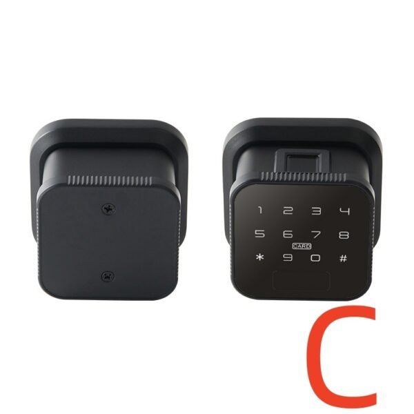 Graffiti Smart Lock Square Credit Card Fingerprint Lock Bluetooth APP - Image 10