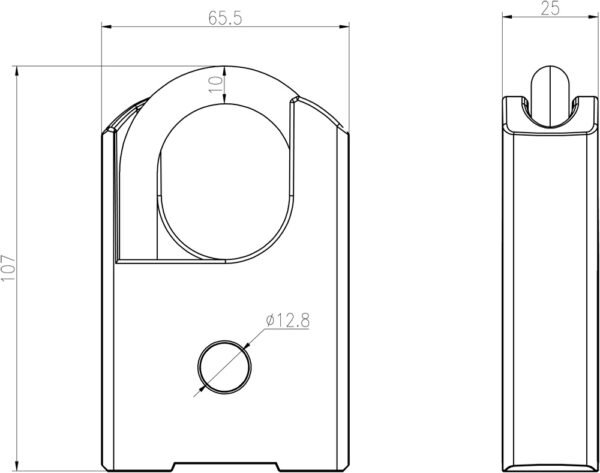 Combination Lock Fingerprint Anti-theft Warehouse Iron Door Graffiti - Image 5