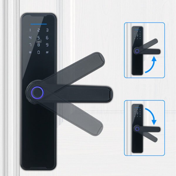 Office Home Smart Code Fingerprint Lock - Image 7