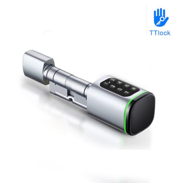 Password Card Smart Lock Cylinder Graffiti Through Bluetooth Unlock - Image 9