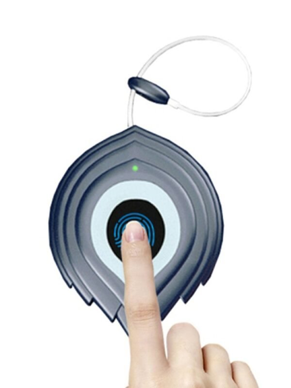 Fingerprint Smart Padlock Small Lock Head Anti-theft Lock - Image 2