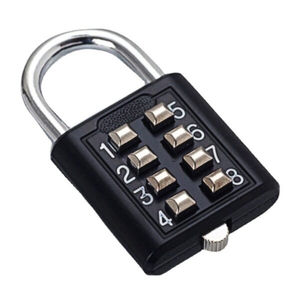 Mechanical 8-digit Key Lock Password Lock Padlock - Image 5